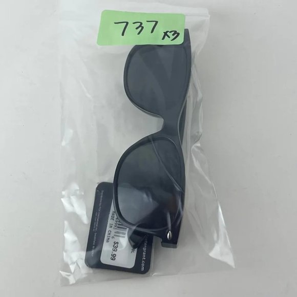 SG00737 Fashion MaxBlock Sunglasses for Men, Squaroval Active Polarized, Black - Picture 6 of 6